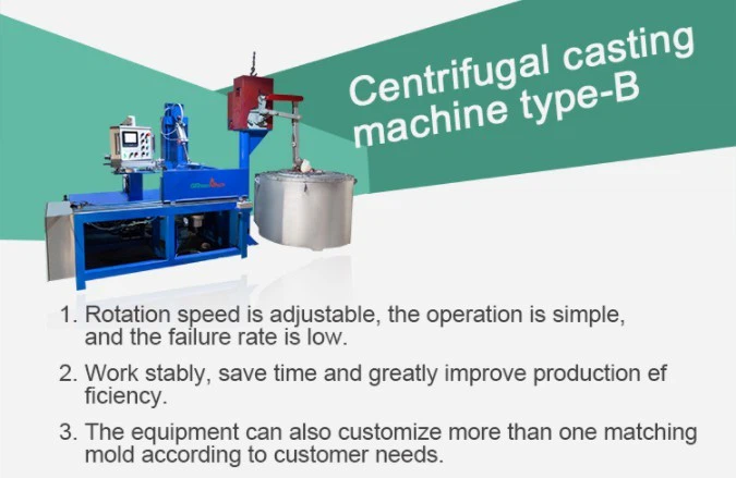 Single-station Automatic Centrifugal Force Casting Machine 2